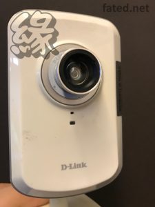 D-Link DCS-930L with self mounted wide angle lens bought separately.