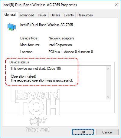 intel dual band wireless ac 7265 wifi drivers