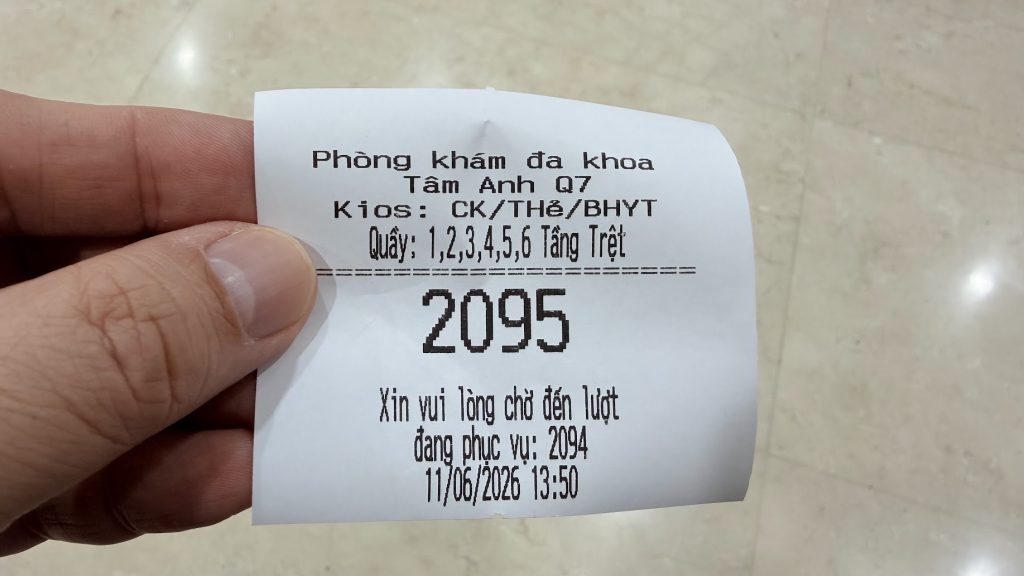 Registration @ Tam Anh Hospital in District 7